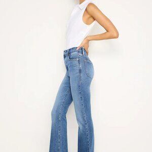 Good American Soft Tech Good Classic Slim Bootcut Jeans